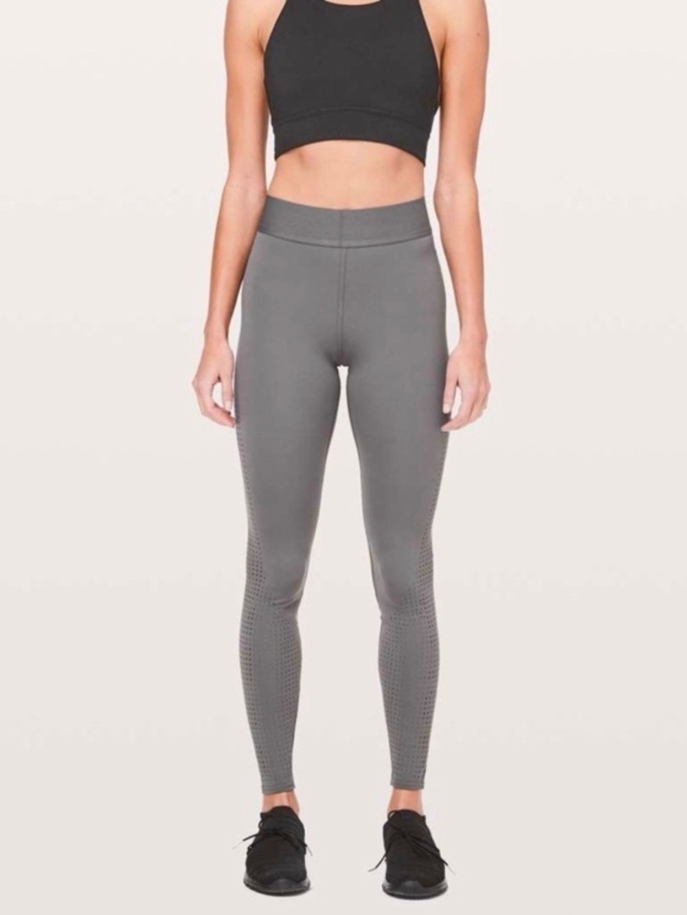 Lululemon Ride & Reflect Tight 28" x SoulCycle in metal grey